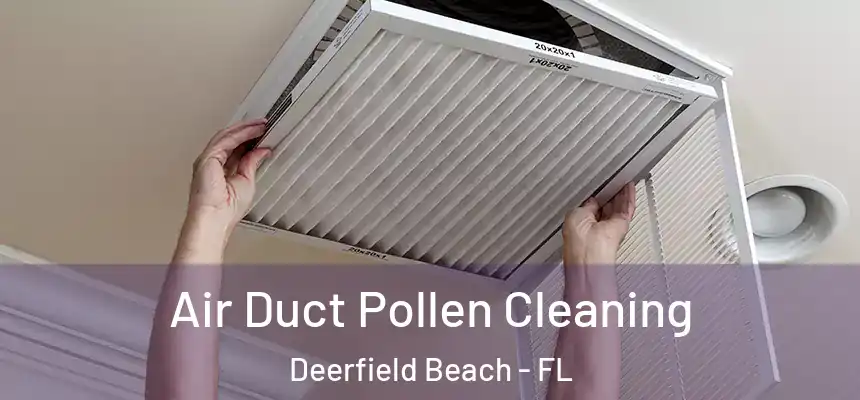 Air Duct Pollen Cleaning Deerfield Beach - FL