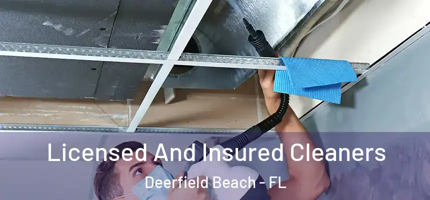 Licensed And Insured Cleaners Deerfield Beach - FL